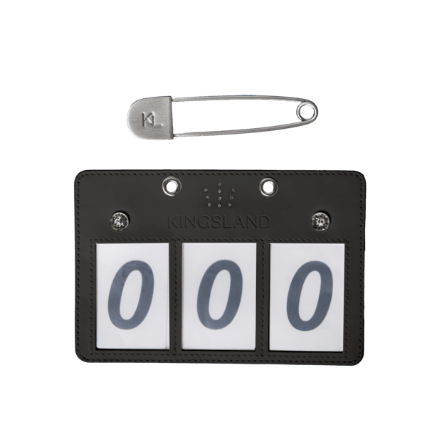 Hovedbilde Kingsland Maddie Show Numper Plate 3 Numbers
