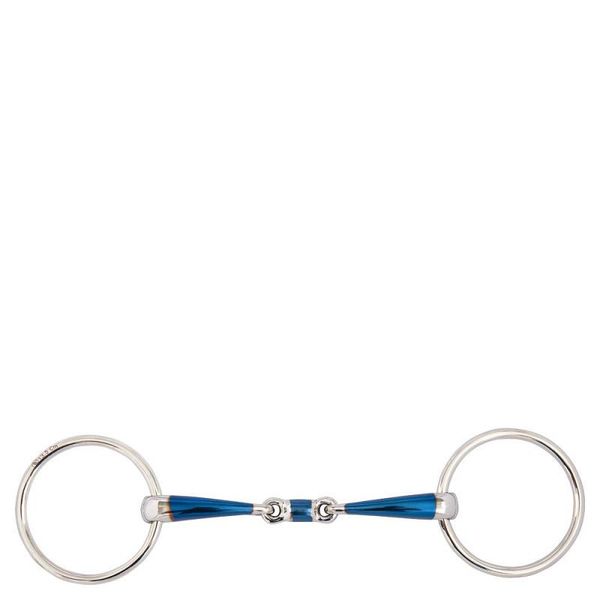 Hovedbilde BR Double Jointed Loose Ring Snaffle Sweet Iron ...