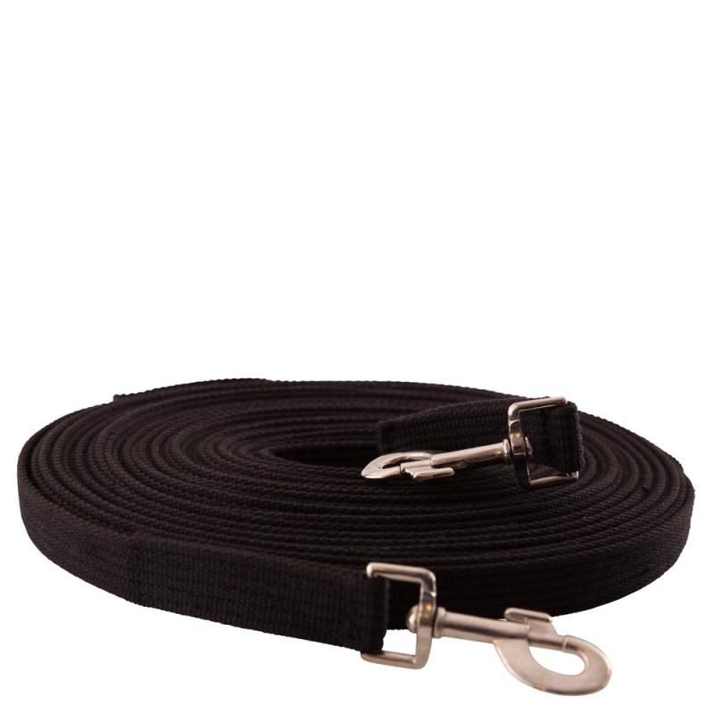 Premiere Longeringsline Dobbel Sort 16 m